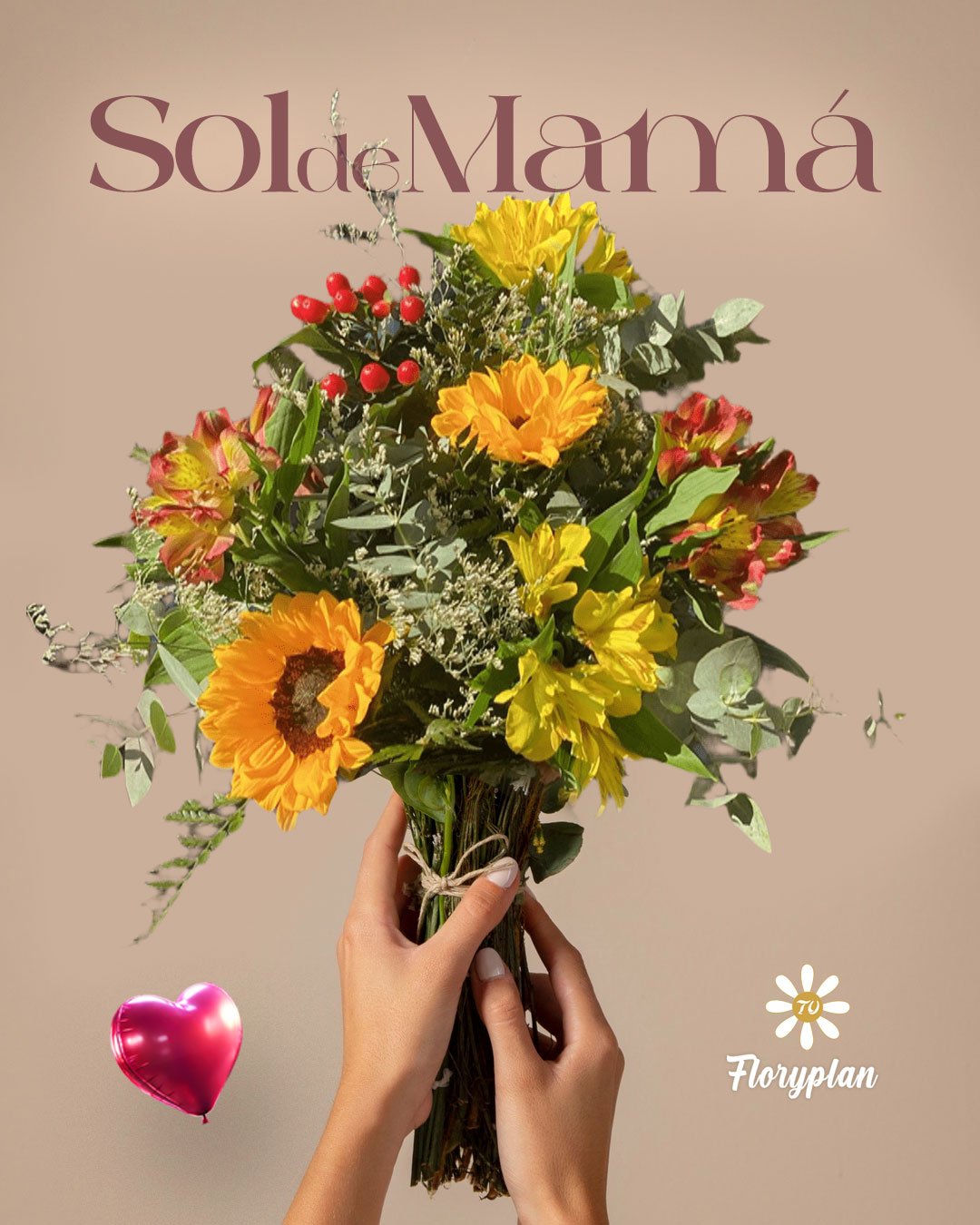 Bouquet flores Día de la Madre