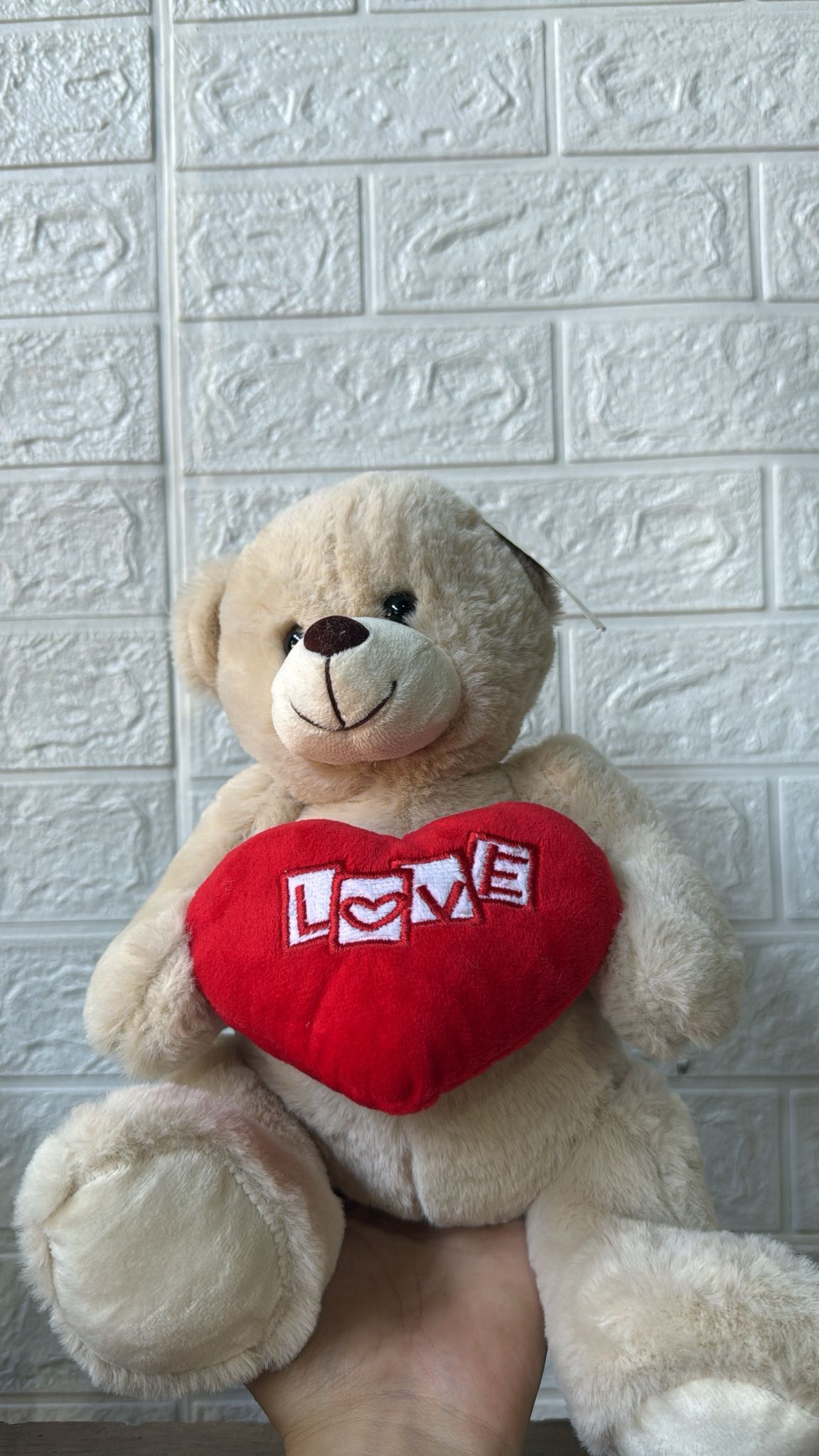 PELUCHE CORAZON LOVE